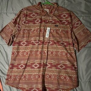 Large wrangler button up